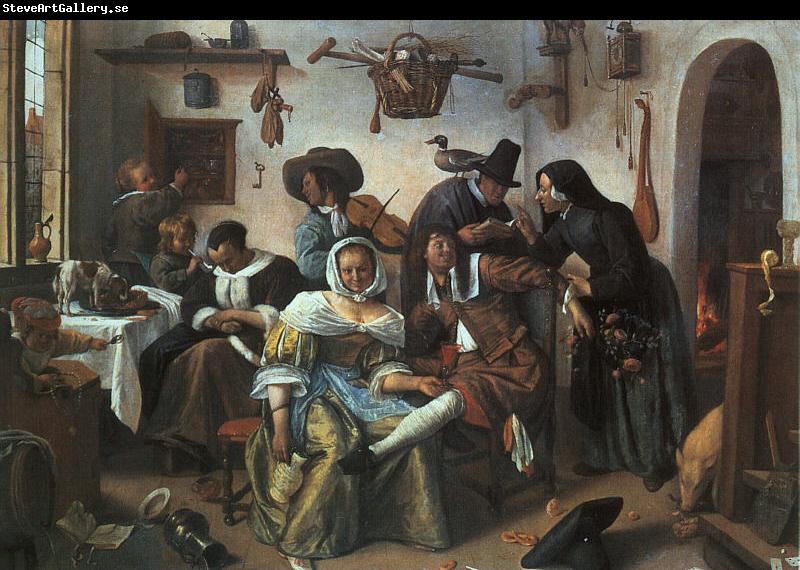 Jan Steen Beware of Luxury